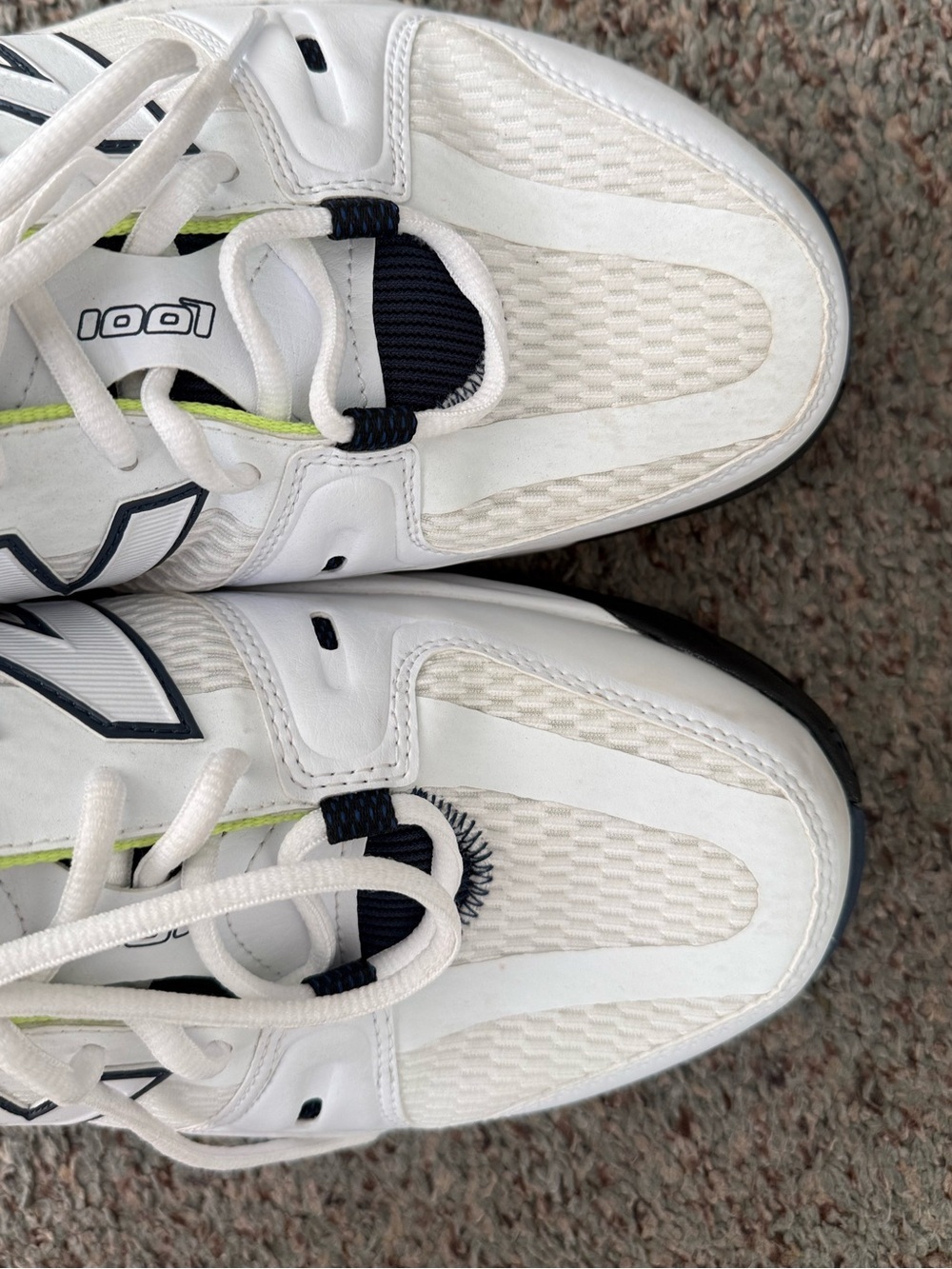 New Balance Fresh Foam X 1007 Men’s Size 11.5 Tennis Shoes, White/Blue/sea Salt - Picture 5 of 17